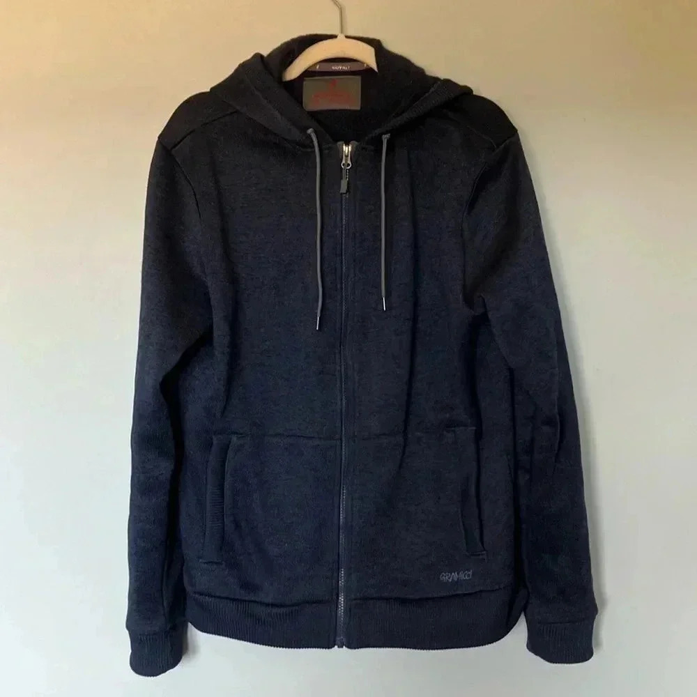 Gramicci navy  full zip hoodie